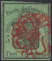 Dunkelgrüner ADLER, Nr.7 mit Attest, fehlerfrei, Kat: 4000.-