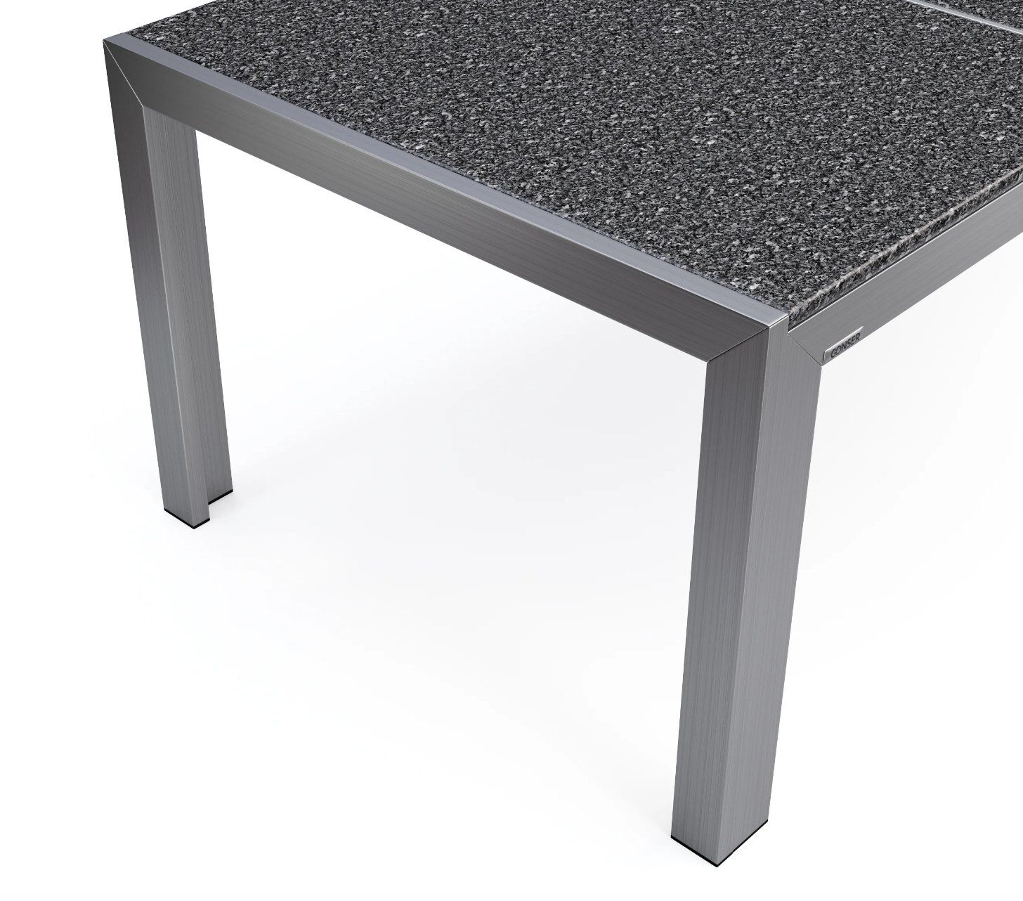 Tavoli: Granittisch 220 cm mit Edelstahl - Gratis Versand – Nuovo e nell'imballaggio originale da Kleinwangen venduto da Maluwa_GmbH 5