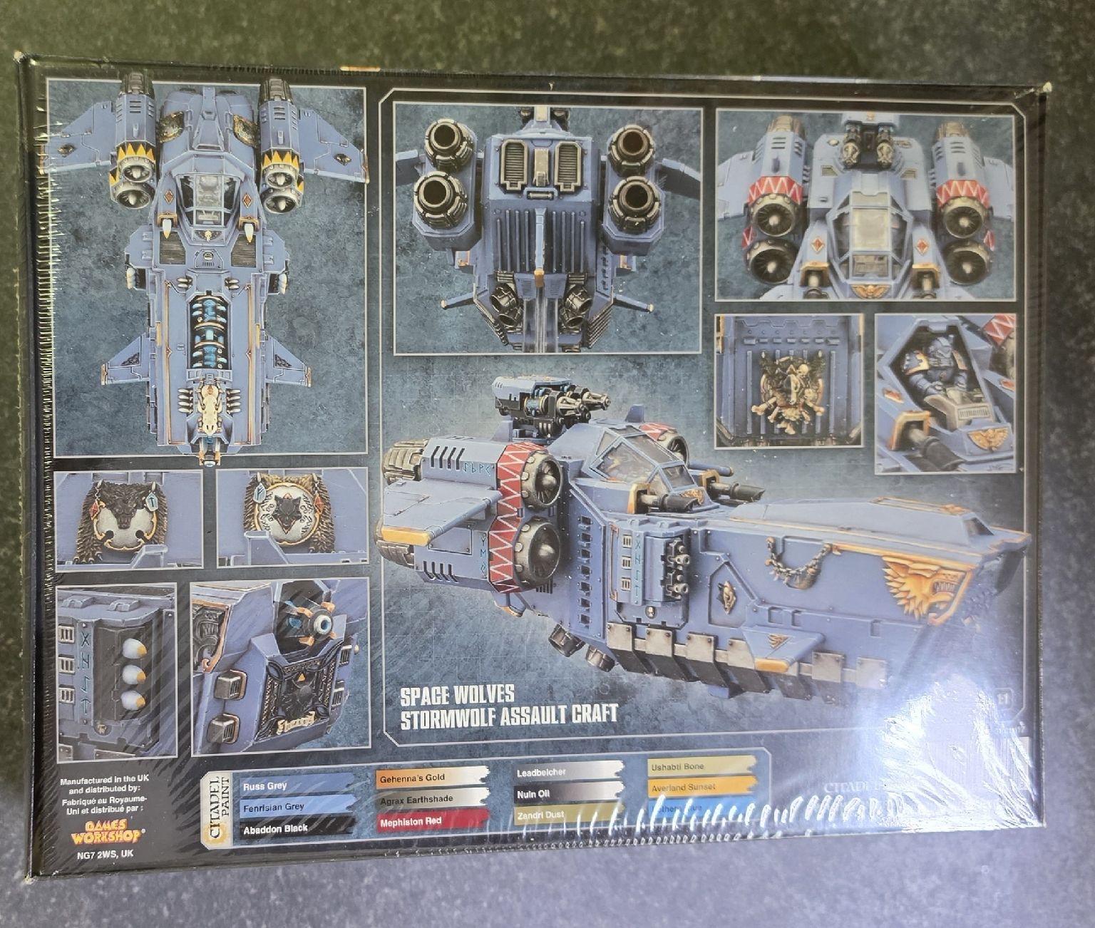 Kit di modellismo & Modellini statici: Warhammer 40,000 Space Wolves Stormfang Gunship – Nuovo e nell'imballaggio originale da Grandson venduto da christophe078 1
