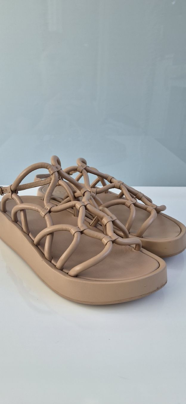 Ash Damenschuhe: ASH Sandalen beige Grösse 38 – Gebraucht aus Rapperswil SG von lemiii