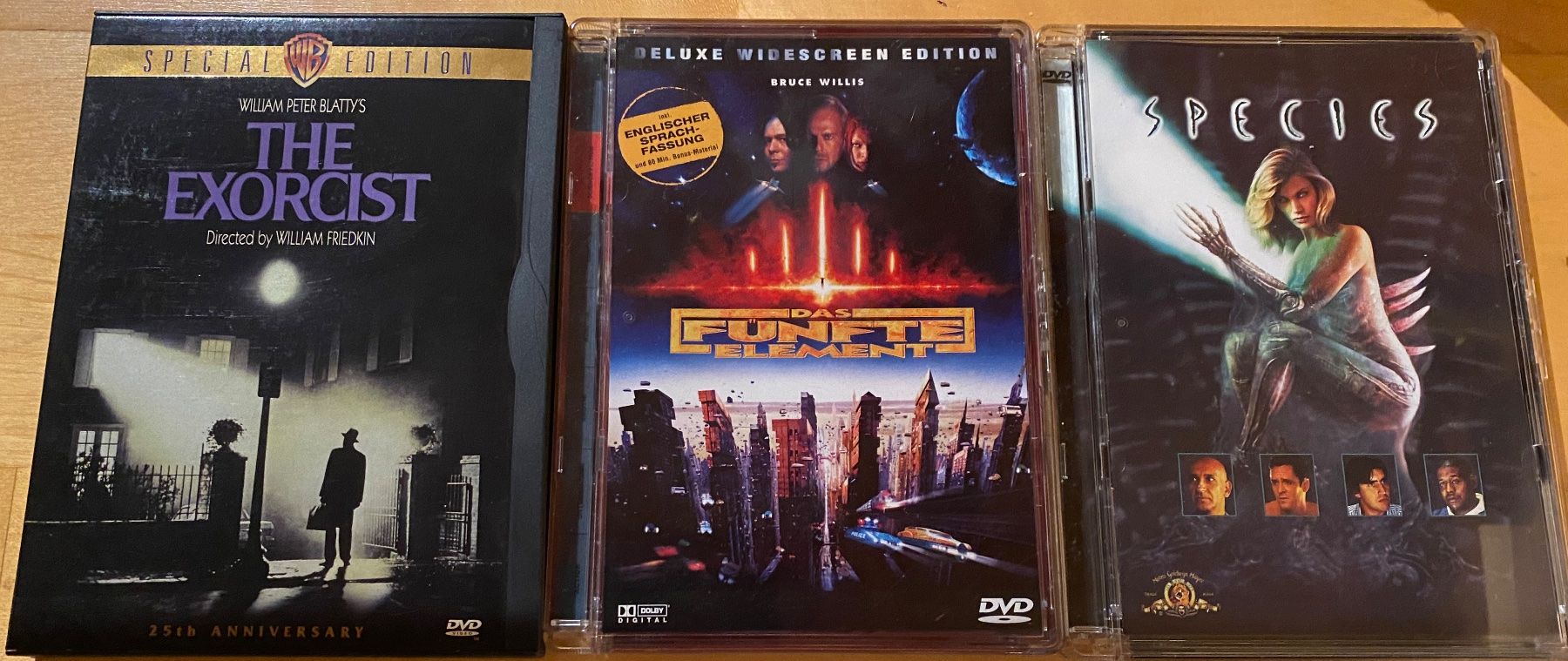 Alle DVDs: Horror SciFi Collection [3 DVDs] – Gebraucht aus Unterengstringen von NOISE