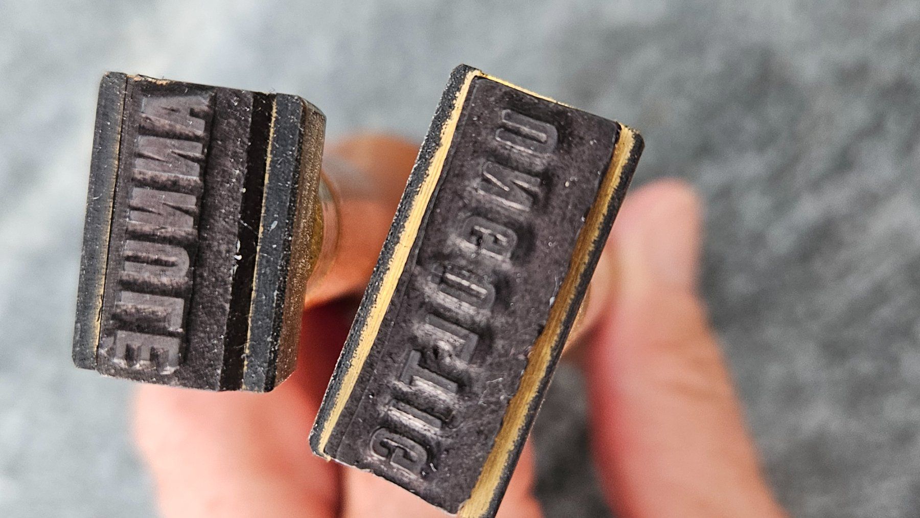 Tampons: PTT Stempel vitage – D'occasion à Meyriez par Zigzagzug 3