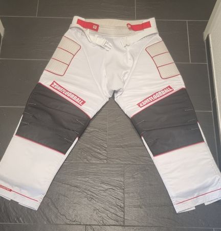 Zone Goaliehose MONSTER weiss/rot