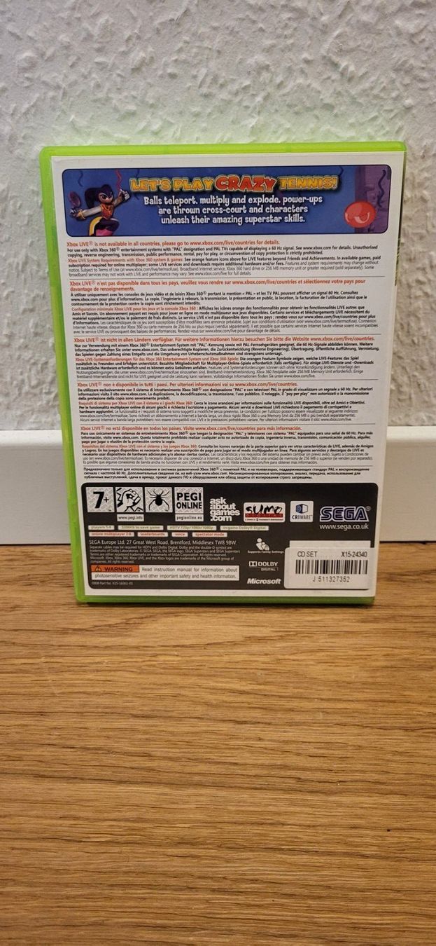 Microsoft Giochi: Xbox 360 - Sega Superstar Tennis – Usato da Münsingen venduto da Heroism2010 1