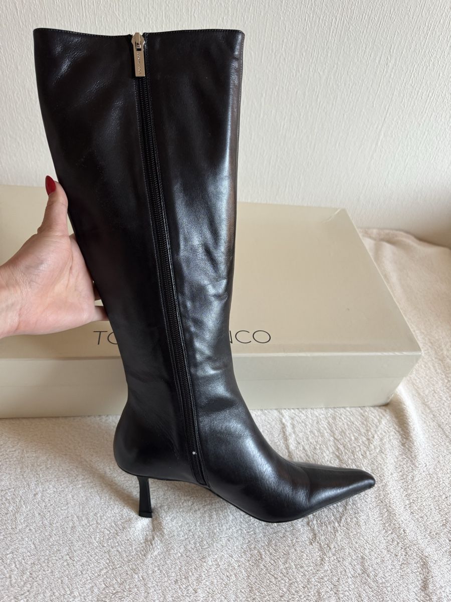 Scarpe da donna: Tony Bianco vintage black leather boots – Nuovo e nell'imballaggio originale da Aigle venduto da 029_mbn 1