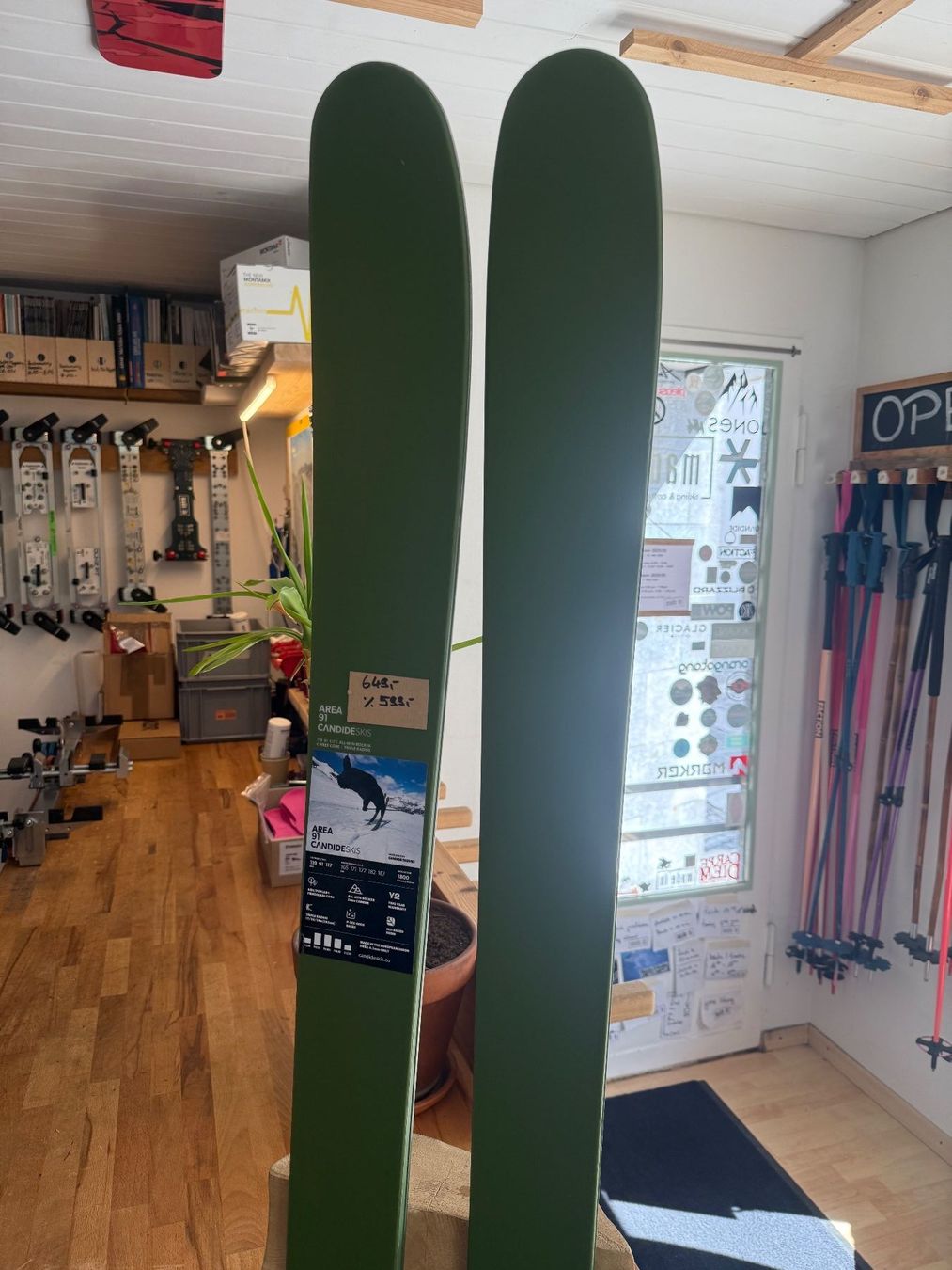 Sci: Candide Skis Area91 182cm – Nuovo e nell'imballaggio originale da Andermatt venduto da Made_In_Andermatt 2
