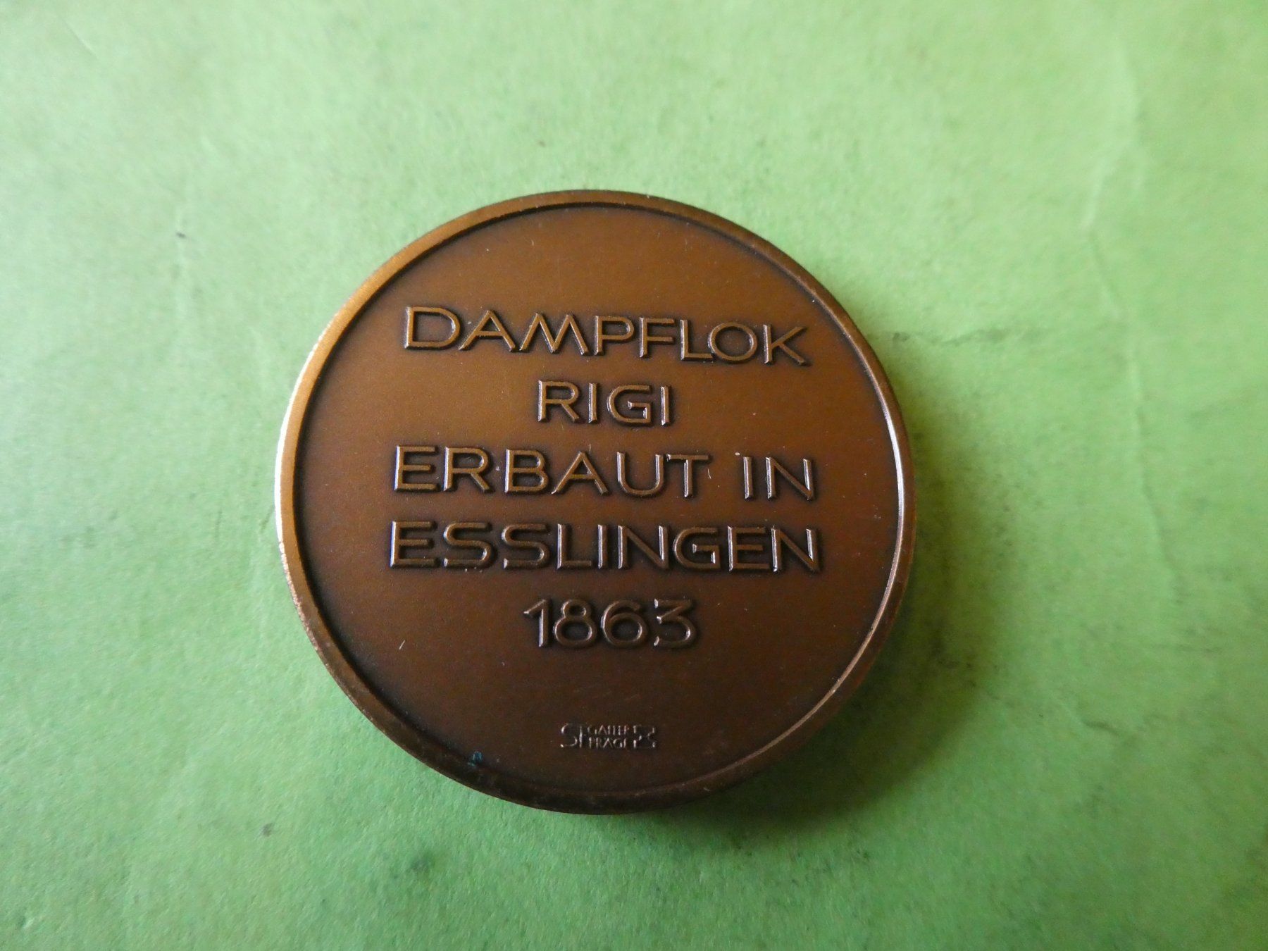 Medaglie: Bronzemedaille 33 mm, Dampflok Rigi 1863 – Nuovo (secondo la descrizione) da Hinterforst venduto da rohusri 1