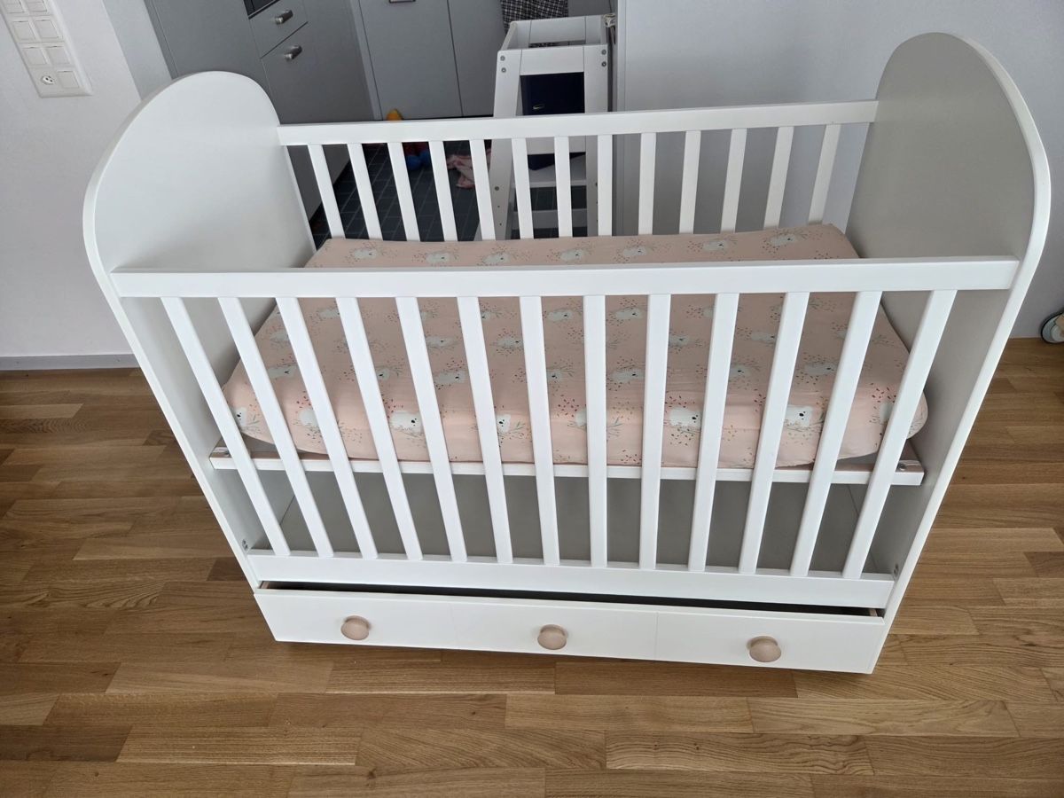 Letti: Ikea Gonatt Babybett mit Schubfach – Usato da Cham venduto da Sandro-G