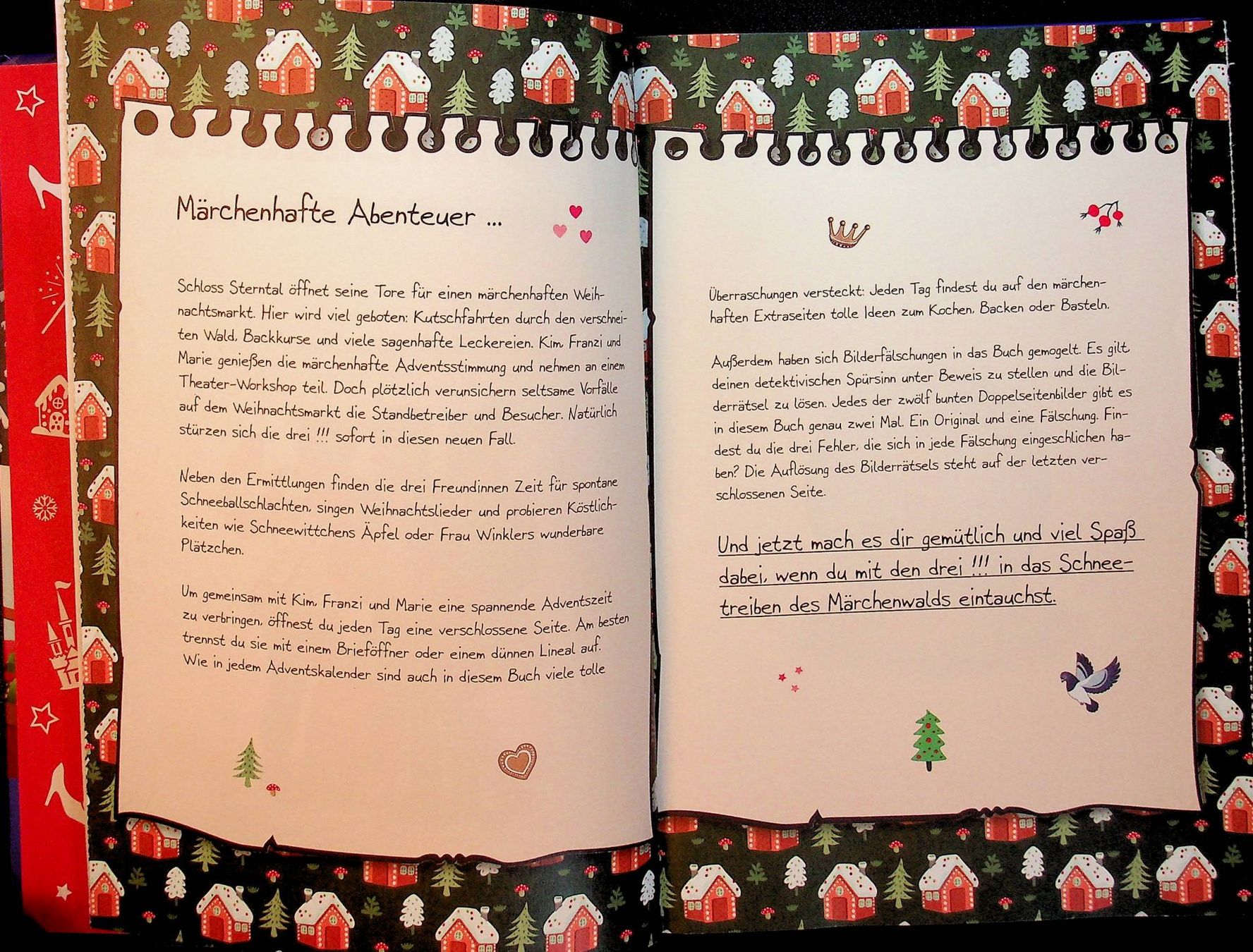 Libri: Die drei !!!  Adventskalender Eingeschneit im Märchenwald – Usato da Reitnau venduto da Zaomir 3
