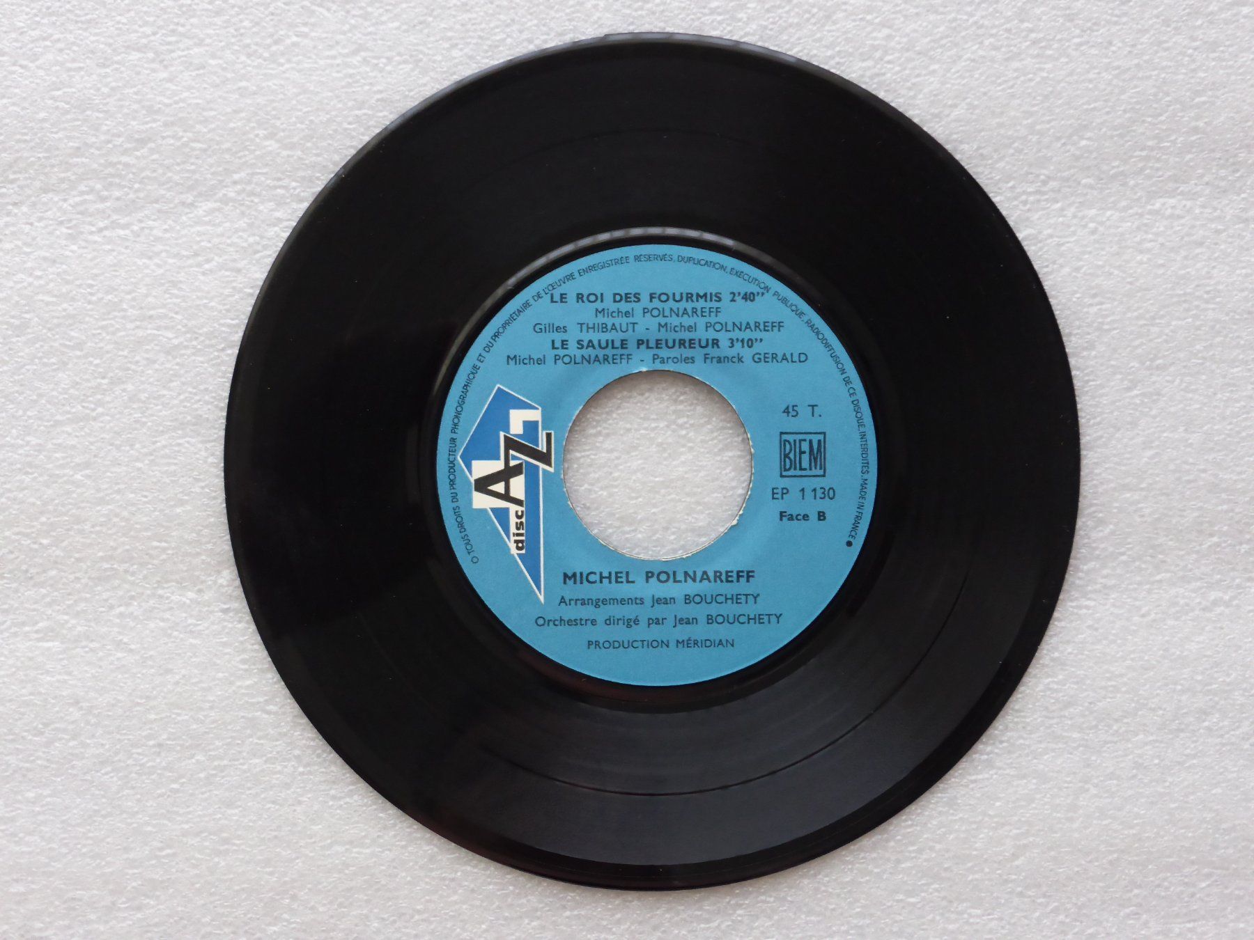 : Vinyl Single   EP   MICHEL POLNAREFF – Usato da Küssnacht am Rigi venduto da Mondkinder 2