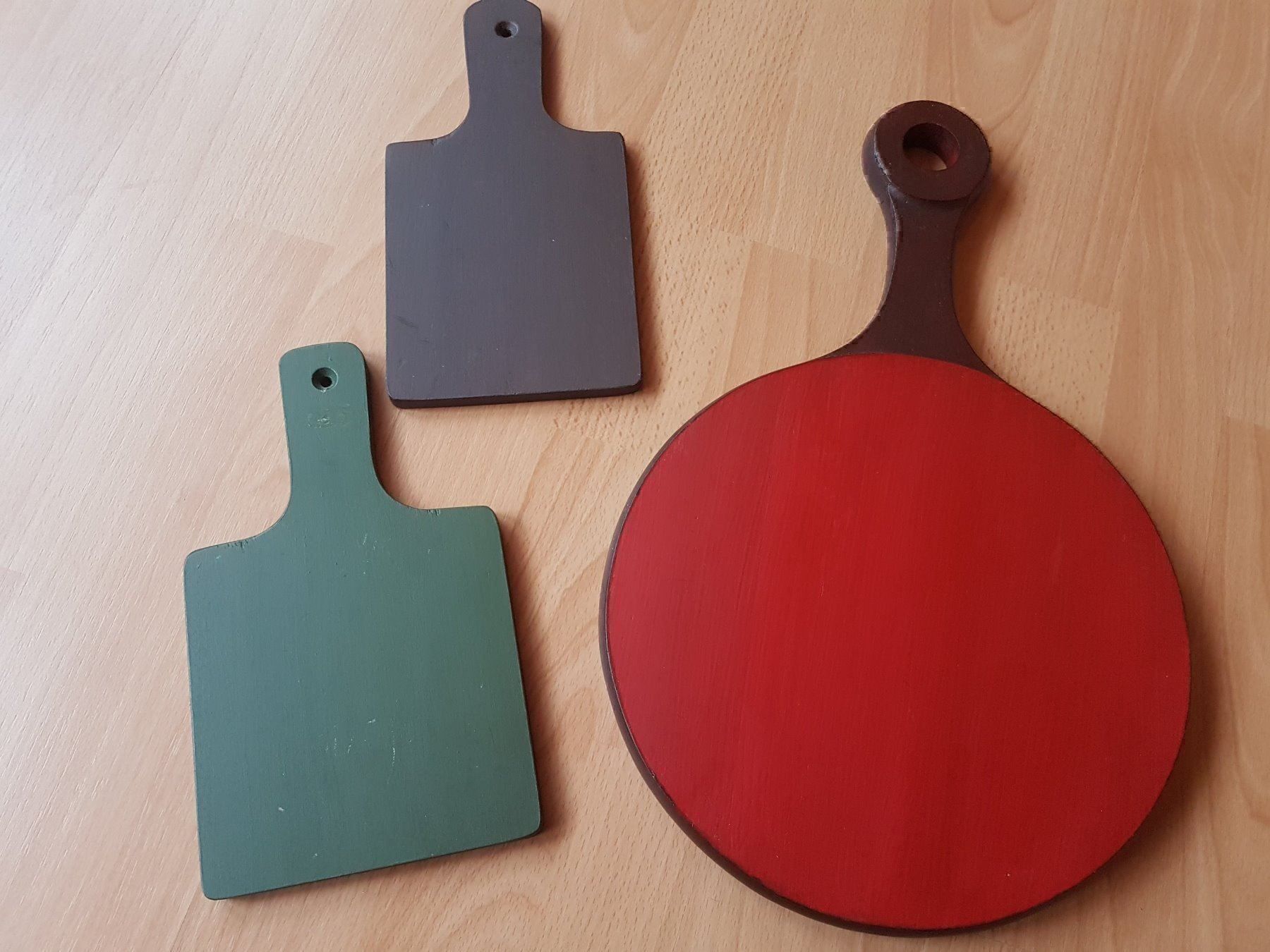 Articoli in legno: 3 HANDBEMALTE BRETTLI – Nuovo (secondo la descrizione) da Sax venduto da spazieren 4