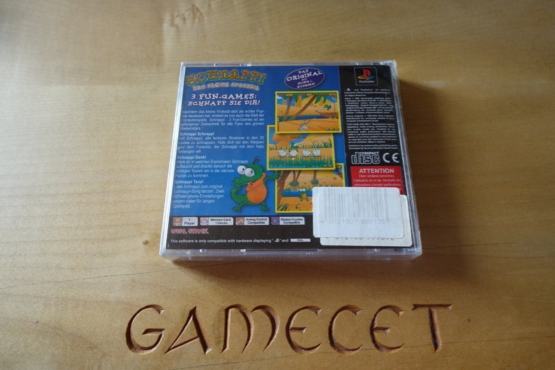Giochi: Schnappi - 3 Fun Games – Nuovo e nell'imballaggio originale da Steinach venduto da Gamecet 5