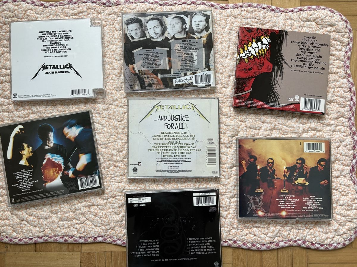 CDs: CD Sammlung Metallica – D'occasion à Zürich par 1pakal 1