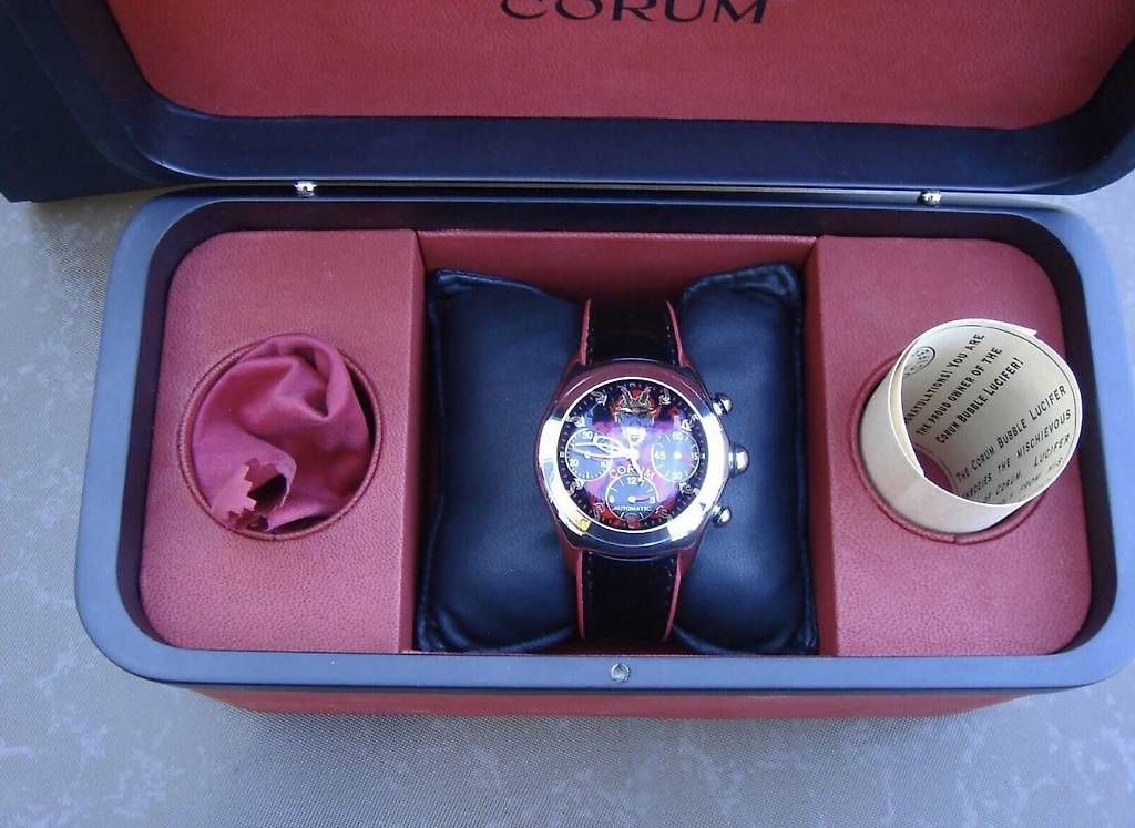 Montres: Corum Bubble Chronograph "Lucifer" Limited Edition  – Neuf avec emballage d'origine à Basel par st_vltn