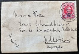 Brief an Ernst SCHMIDHEINY, Zementbaron 1928
