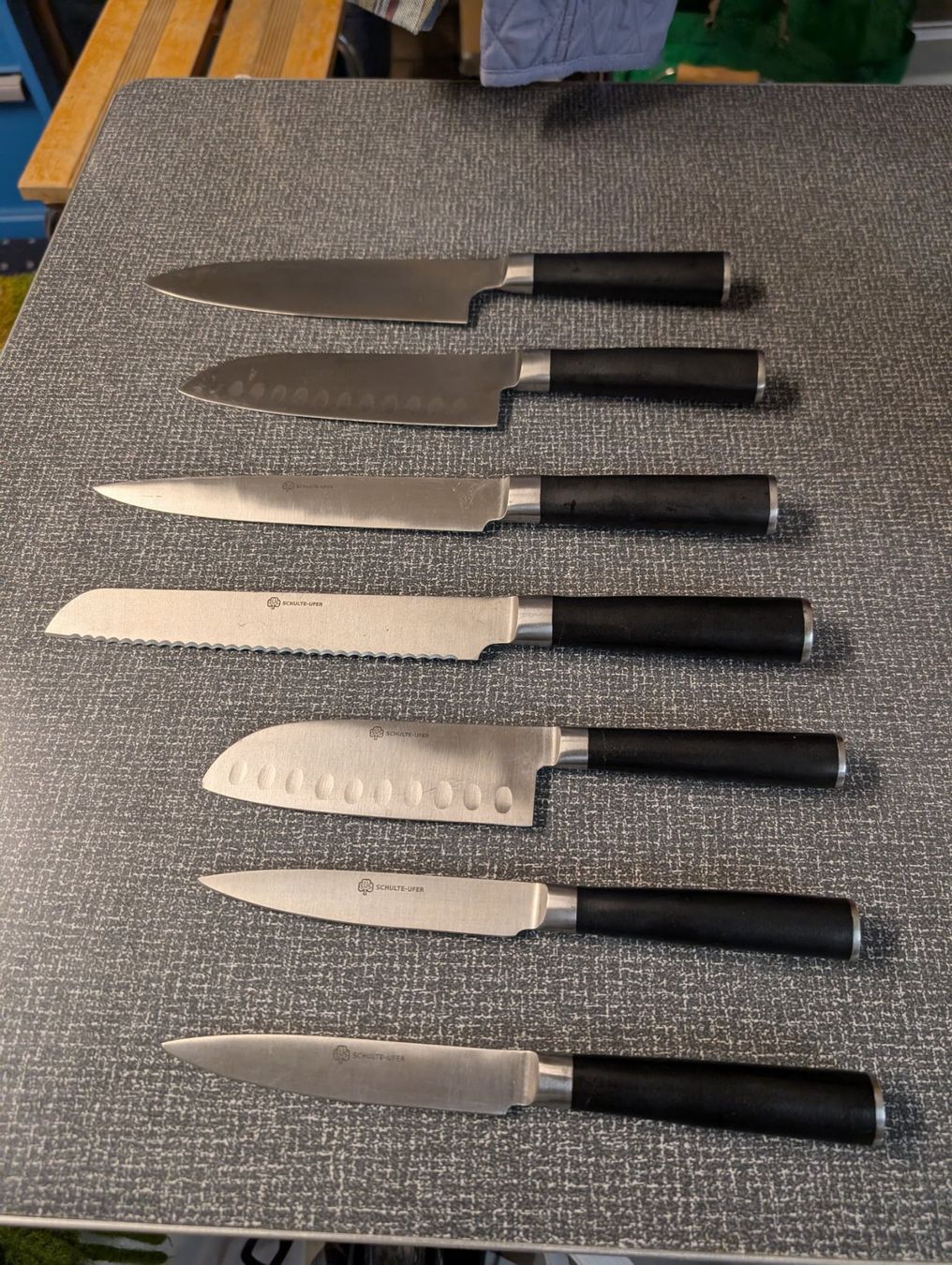 Messer: Schulte-Ufer Messerblock mit 7 Messer – Gebraucht aus Herisau von _slongo 1