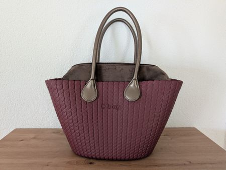 Sac O bag original - bordeaux et bronze - excellent état