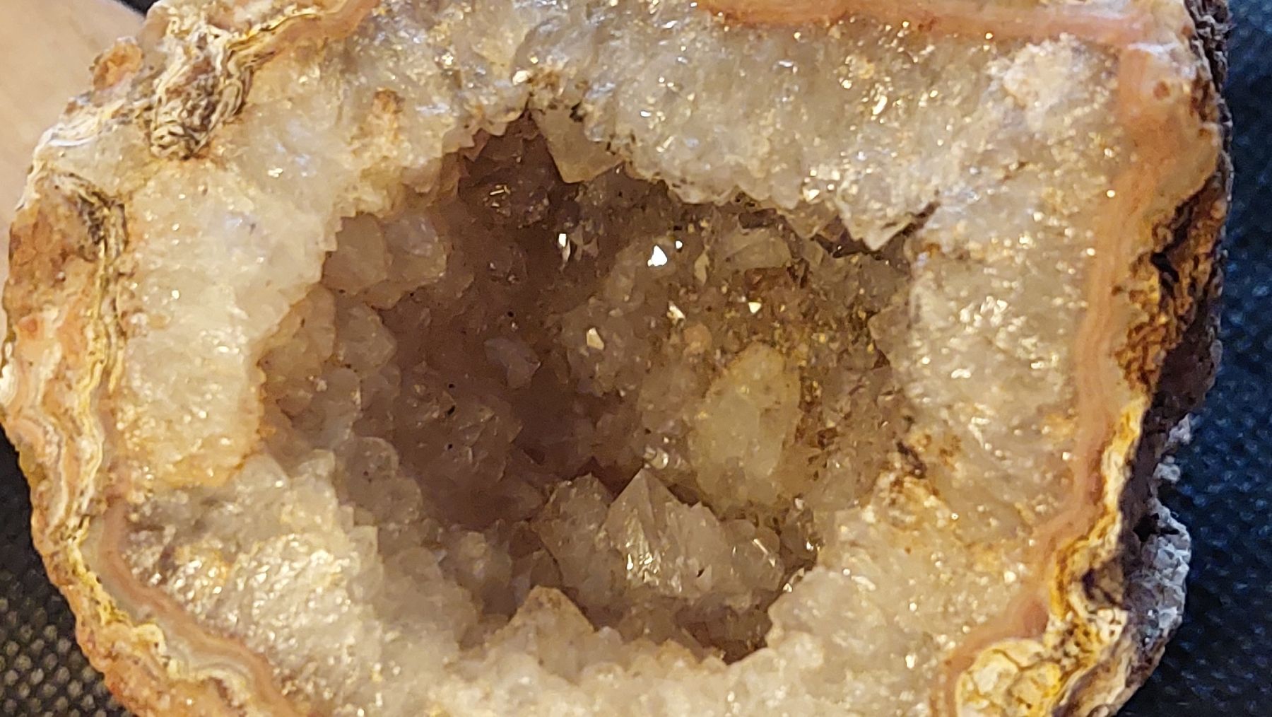 Pietre preziose: Wunderschöne Geode - Achate Druse - ca. 218 gr. – Usato da Oberwil BL venduto da Kukkaniitty