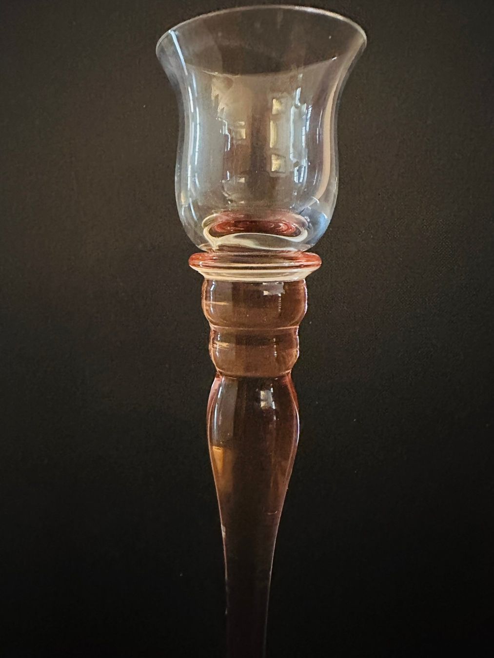 Portacandele: Kerzenständer aus Glas – Usato da Binz venduto da banbolea 1