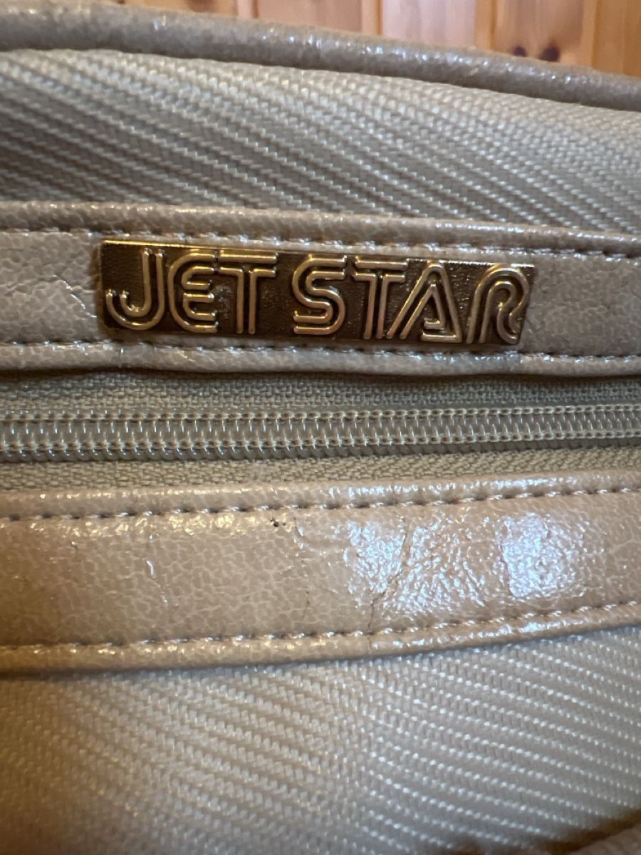 Taschen für Damen: Jetstar Handtasche, Beige, Vintage Look – Gebraucht aus Rotkreuz von Migu2012 2