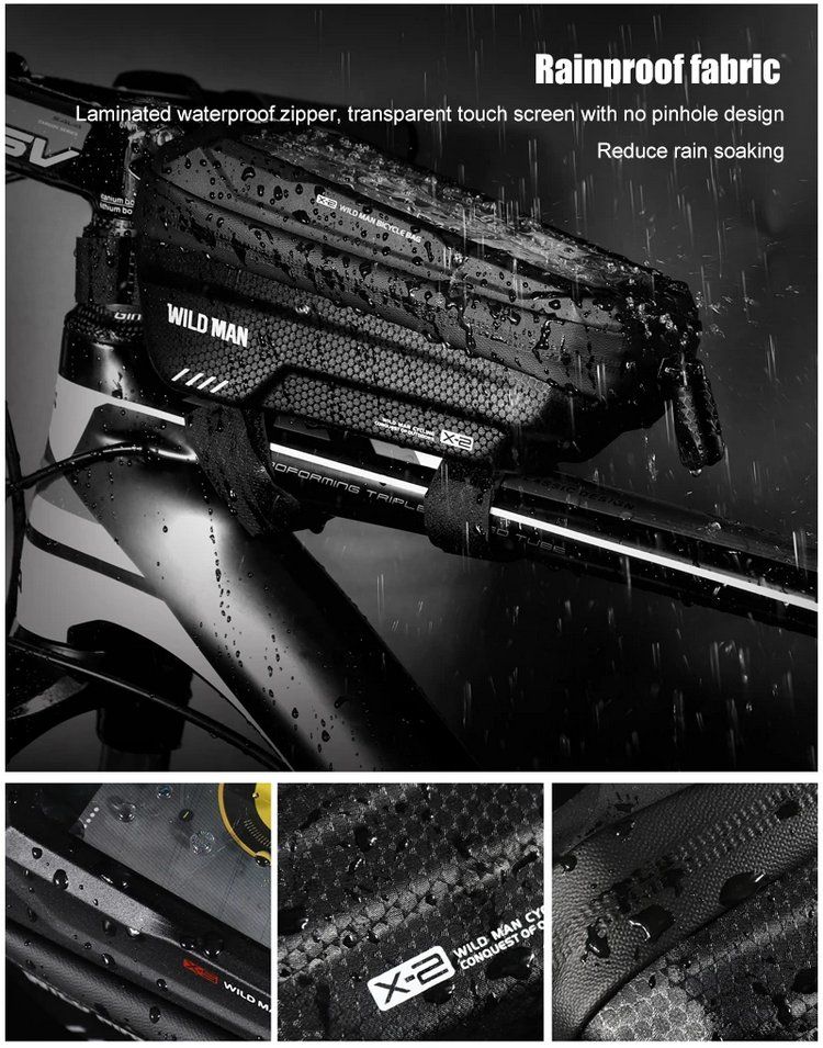 Taschen: Fahrrad Lenkertasche wasserdicht Touchscreen Handytasche – Neu und originalverpackt aus Genève von Anna-38 4