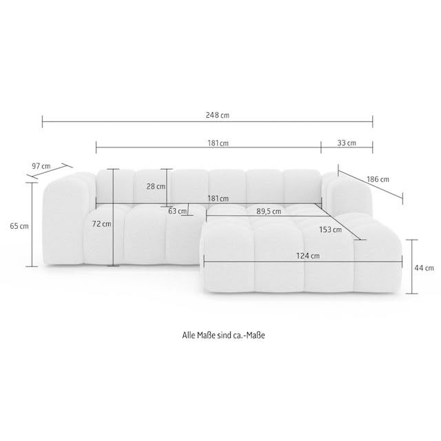 Divani: Wunderschönes KALLIE Ecksofa von Jelmoli in moderner Bubble- – Nuovo (secondo la descrizione) da Buchs AG venduto da vec_82fw 9