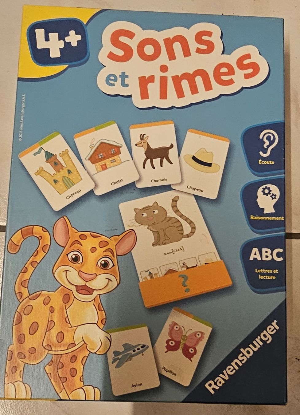 Ravensburger Giochi: Jeu Ravensburger Sons et Rimes +4 ans - Complet! – Usato da Monthey venduto da Chez-Dani-81
