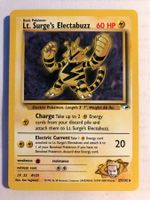 Lt. Surge's Electabuzz (rare) Gym Heroes - NM - ab 1.-