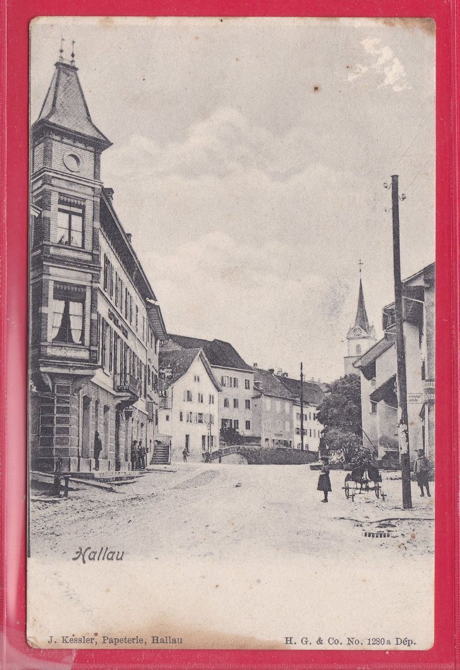 Ansichtskarten: HALLAU – Gebraucht aus Oberrieden von Gebirgsstelze