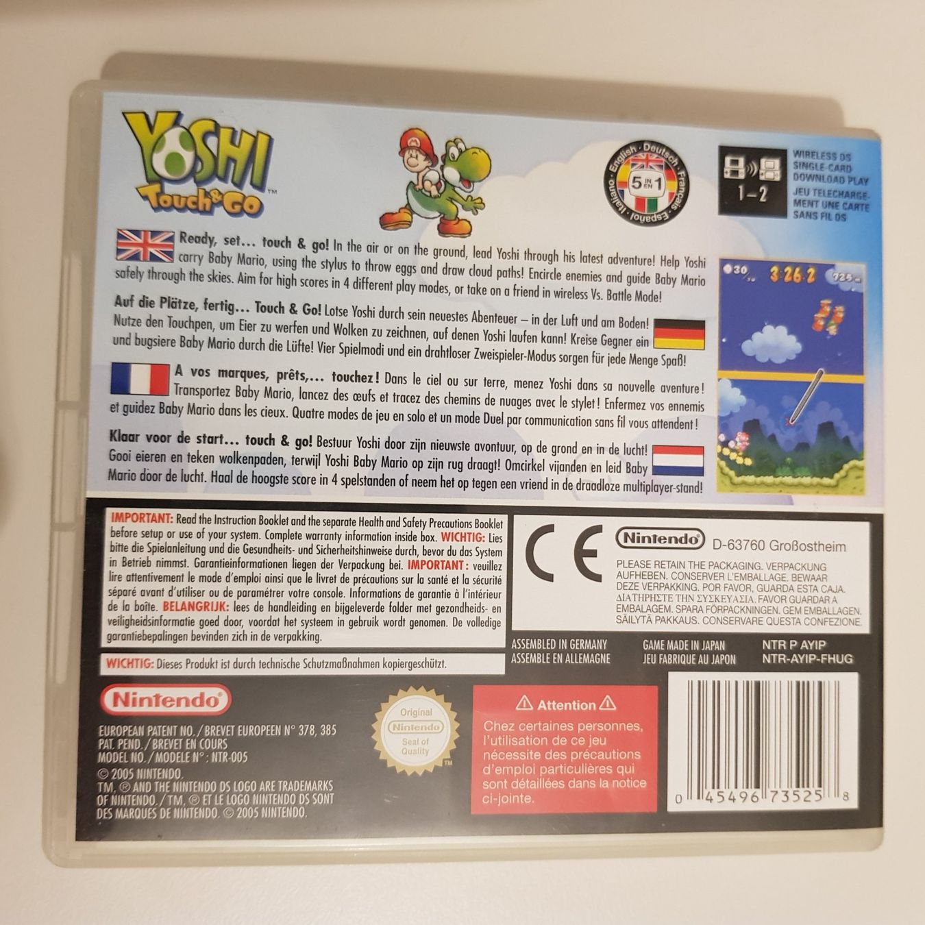 Nintendo Spiele: Yoshi Touch & Go /DS – Gebraucht aus Münchenstein von 2DGames 1