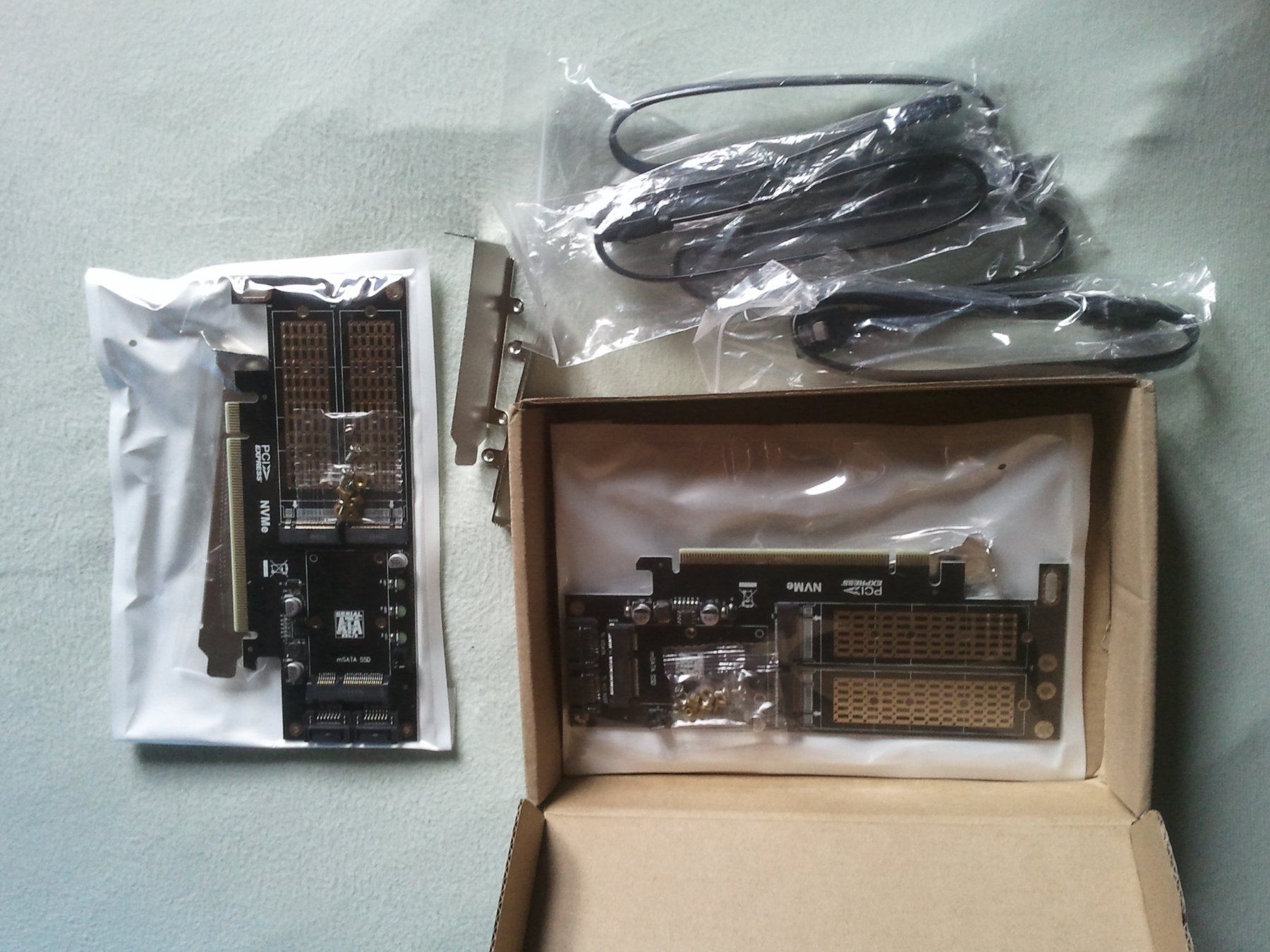 Dischi rigidi: PCI EXPRESS mSATA SSD Adapter – Nuovo e nell'imballaggio originale da Beatenberg venduto da fancy10 3