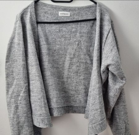 Damen Strickjacke Even&Odd grau Grösse S guter Zustand
