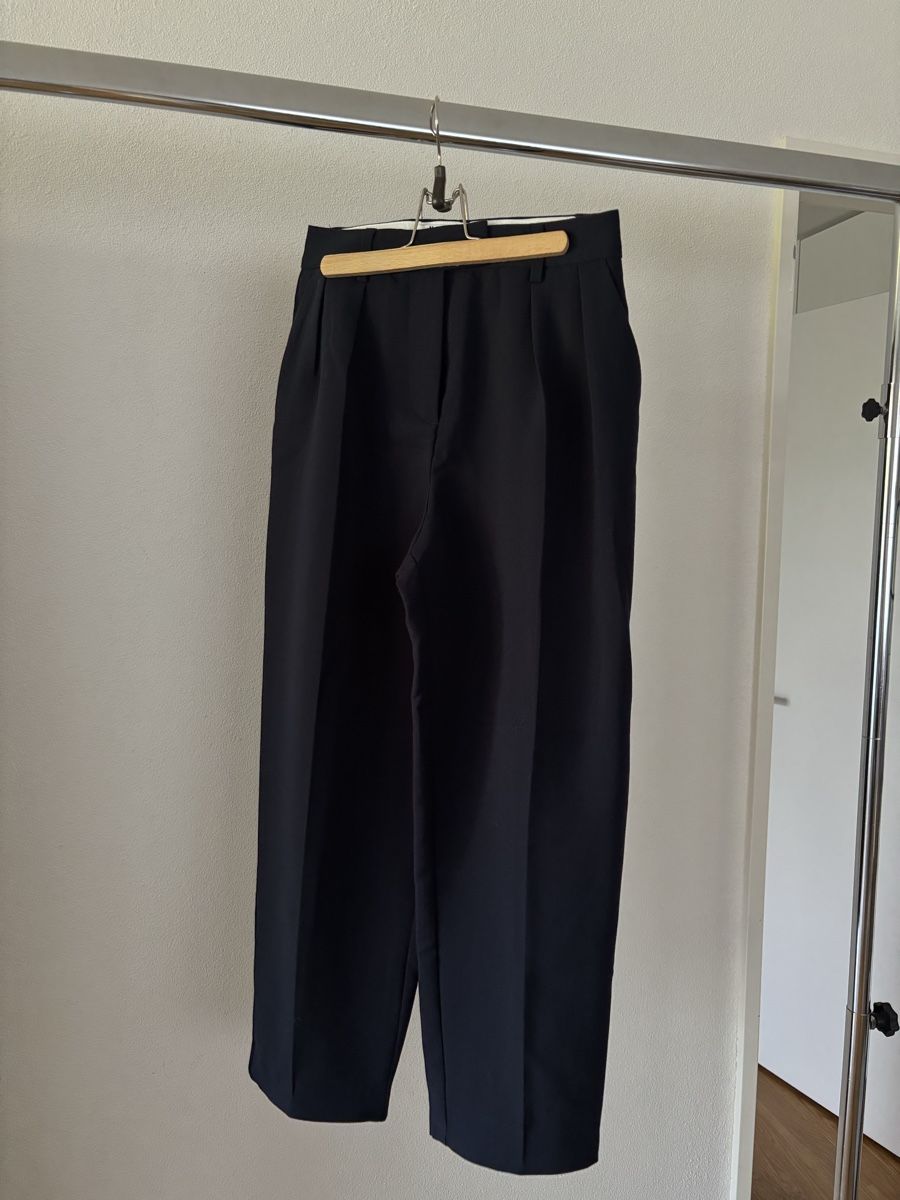 Na-kd Pantaloni: Anzugshose Nakd dunkelblau – Nuovo (secondo la descrizione) da Kaltbrunn venduto da celiabernet