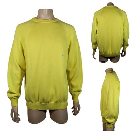 L Orig. Vintage Benetton Top Sweatshirt Pullover Sweater