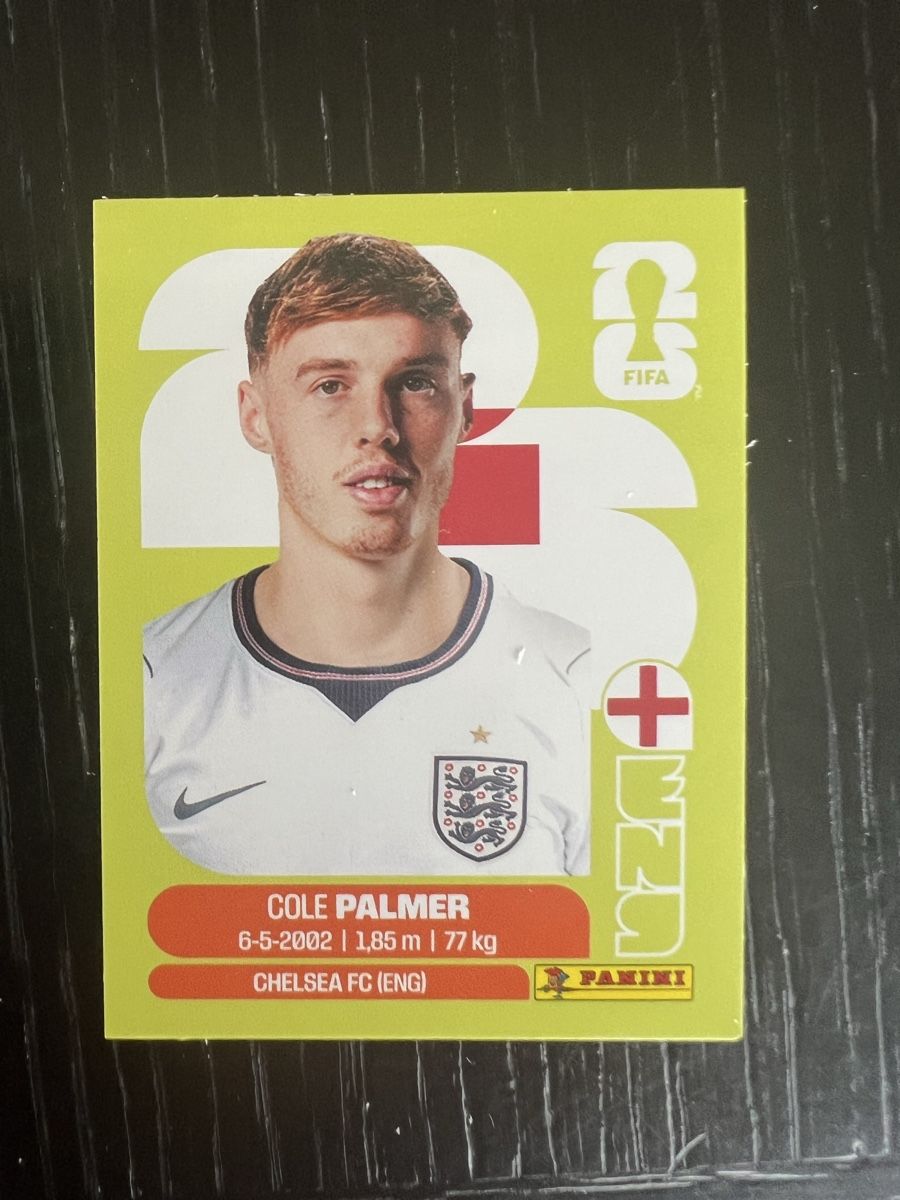 Panini Carte collezionabili: Panini 2026 - Cole Palmer – Nuovo e nell'imballaggio originale da Sainte-Croix venduto da Caramel31