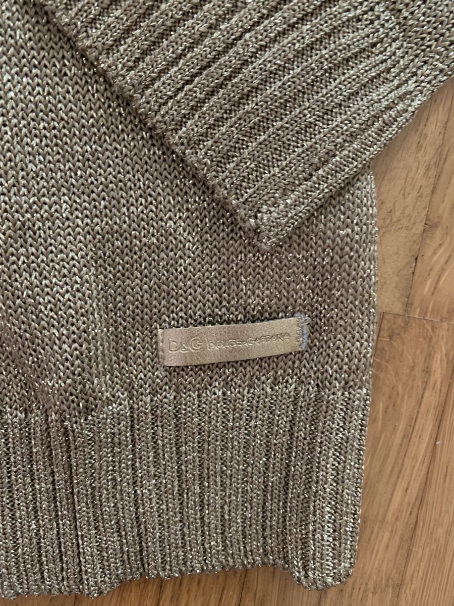 Maglioni & Felpe: Dolce gabanna golden Pullover cardigan – Usato da Zürich venduto da Nikuska32 2