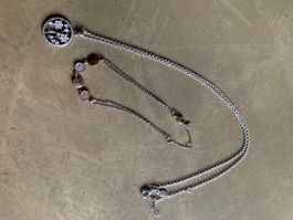 Collier & bracelet pour femme en argent 925 – vintage