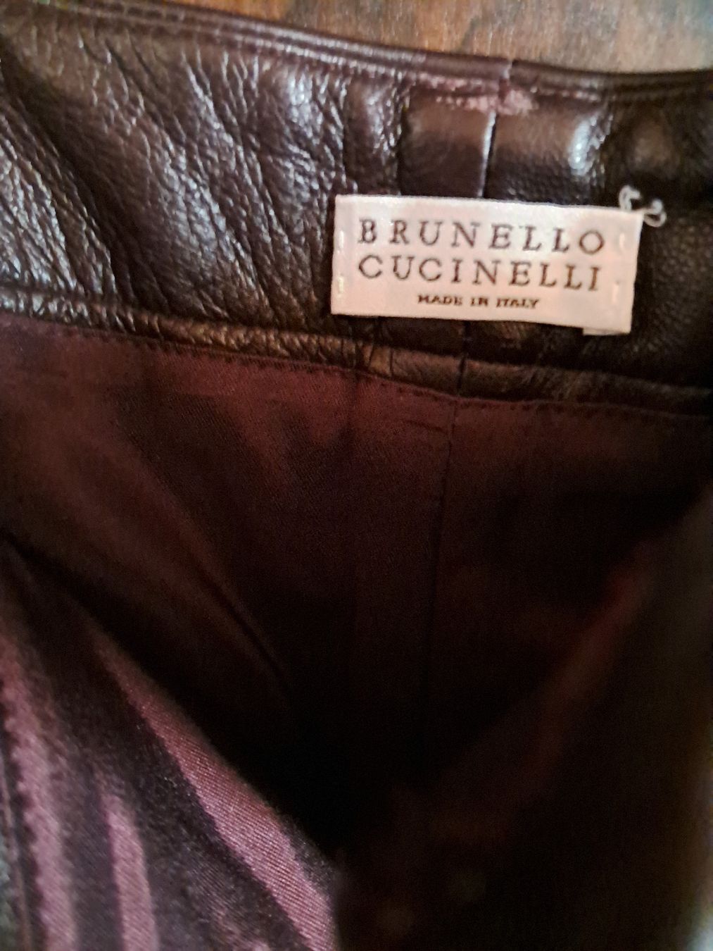 Brunello Cucinelli Hosen: Brunello Cucinelli Lederhose XS 34 – Gebraucht aus Kefikon TG von theratpack20 1