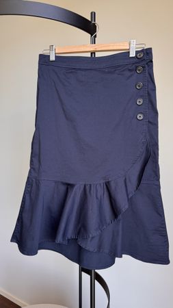 Marken Damen Rock  “Ralph Lauren”, Gr.2/34/S Dunkelblau