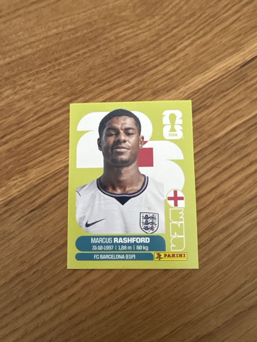 Panini Carte collezionabili: WM26 Panini Rashford – Nuovo (secondo la descrizione) da Salmsach venduto da kim_686b