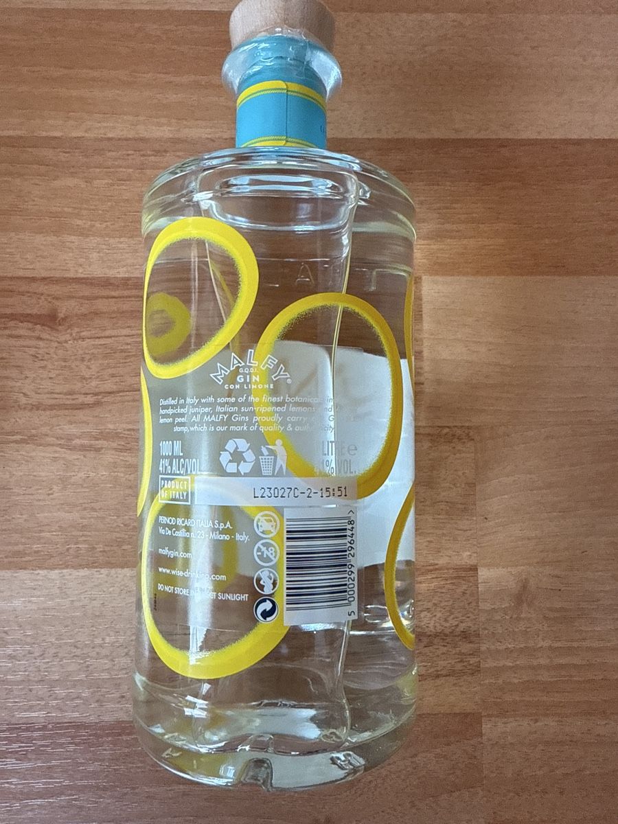 Bevande alcoliche: Malfy Gin Con Limone 1Liter neu – Nuovo e nell'imballaggio originale da St. Gallen venduto da mai_zpt7 1