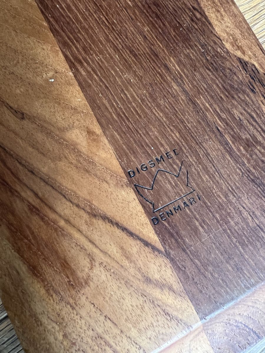 Servierplatten: Dänisches Digsmed Teak und Glas Snacktablett  – Gebraucht aus Uerikon von Saffagirl 4