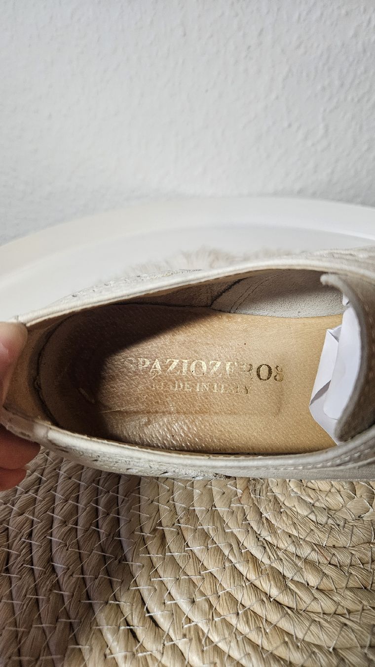 Scarpe da donna: Derbies beige en cuir – Nuovo (secondo la descrizione) da Nyon venduto da nay_y72c 7