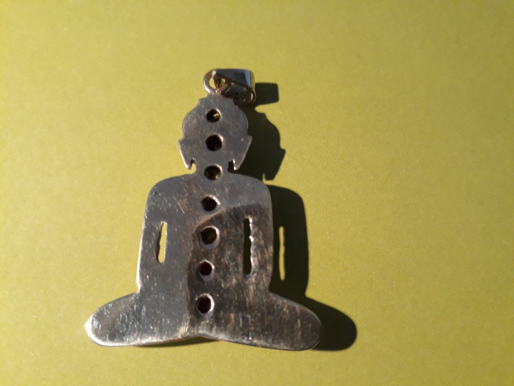Ciondoli: Silber Buddha Chakra Anhänger – Nuovo (secondo la descrizione) da Zürich venduto da Gillheri 2