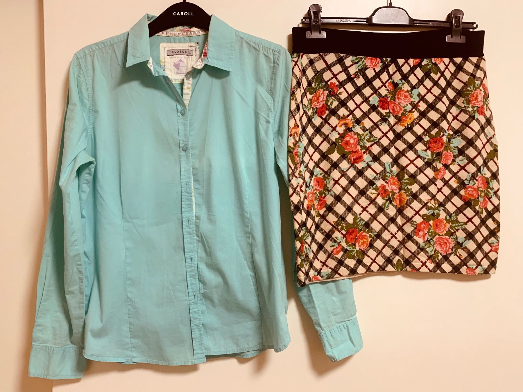 Globus Completi & Tailleur: Globus, Zoo Loose Bluse und Rock Gr M – Usato da Basel venduto da iulia_haul