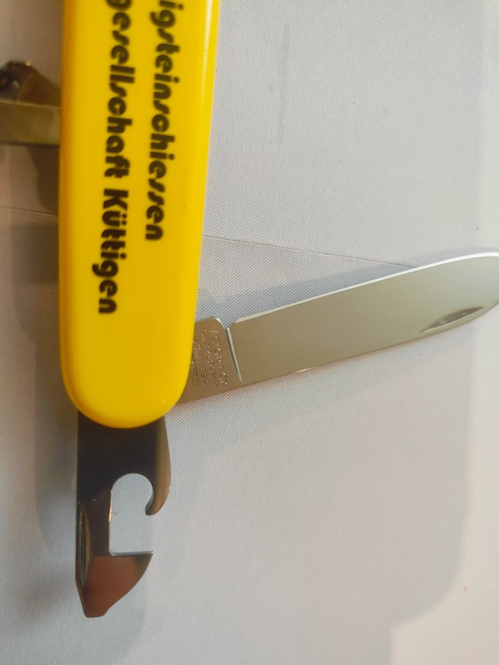 Victorinox Coltelli tascabile: Victorinox Sackmesser Schützengesellschaft Küttigen – Usato da Olten venduto da Mezopotamya 1