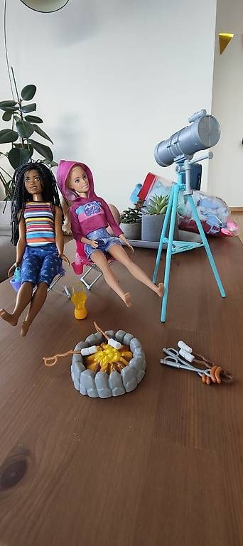 Giocattoli: Barbie mit Teleskop und Feuerstelle – Usato da Windisch venduto da Dan.Win
