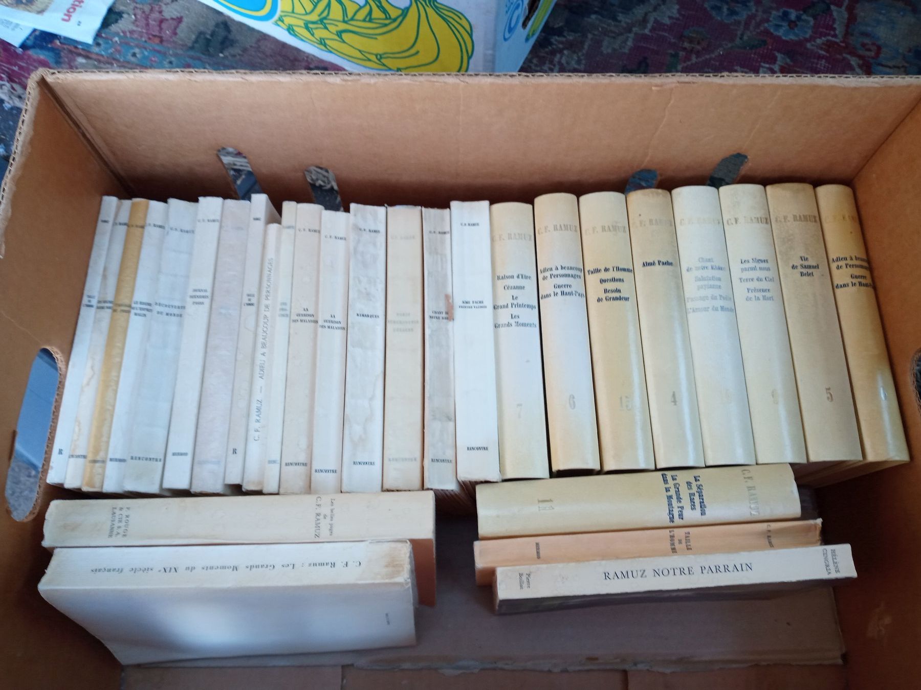 Libri: collection de livre  C.F Ramuz – Usato da Prez-vers-Siviriez venduto da Monija70