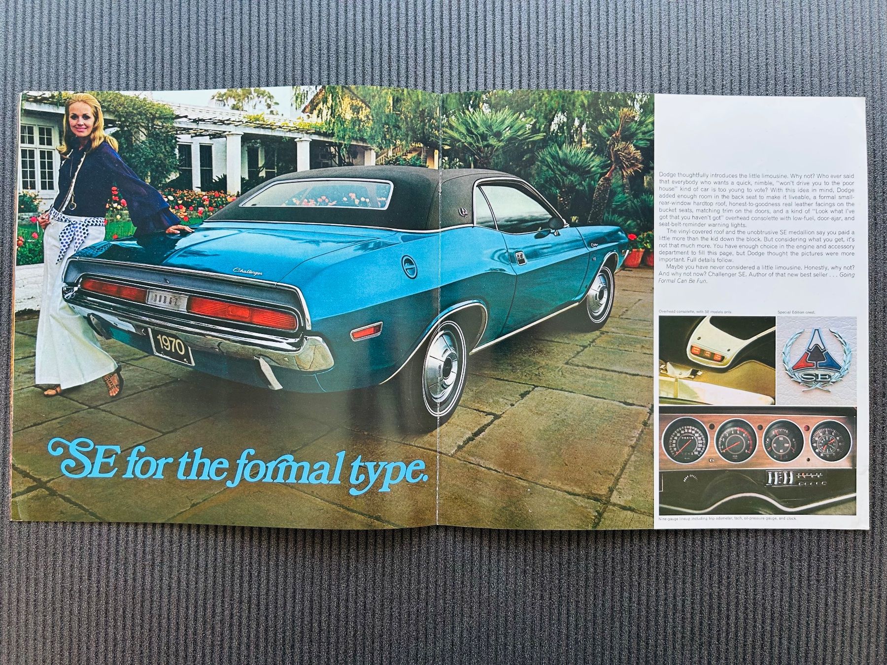Dodge Documenti: Dodge Challenger Original Brochure 1970 – Usato da Herrliberg venduto da surfcafe 3
