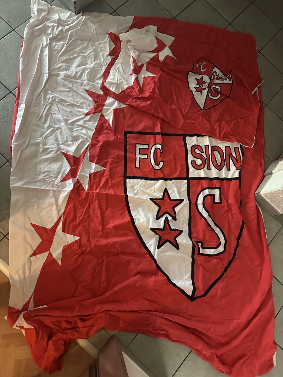 Bettwäsche: FC Sion 2x Parures de lit – Gebraucht aus Sierre von Tracy83